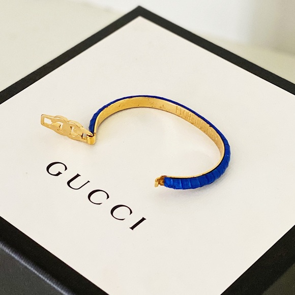 Sold Gucci GG snakeskin Bracelet Luxury GIFT! - Picture 5 of 6